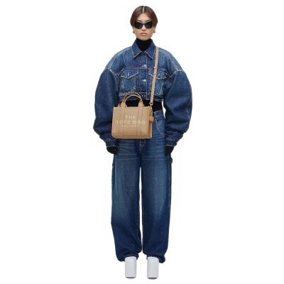 THE LEATHER SMALL TOTE BAG